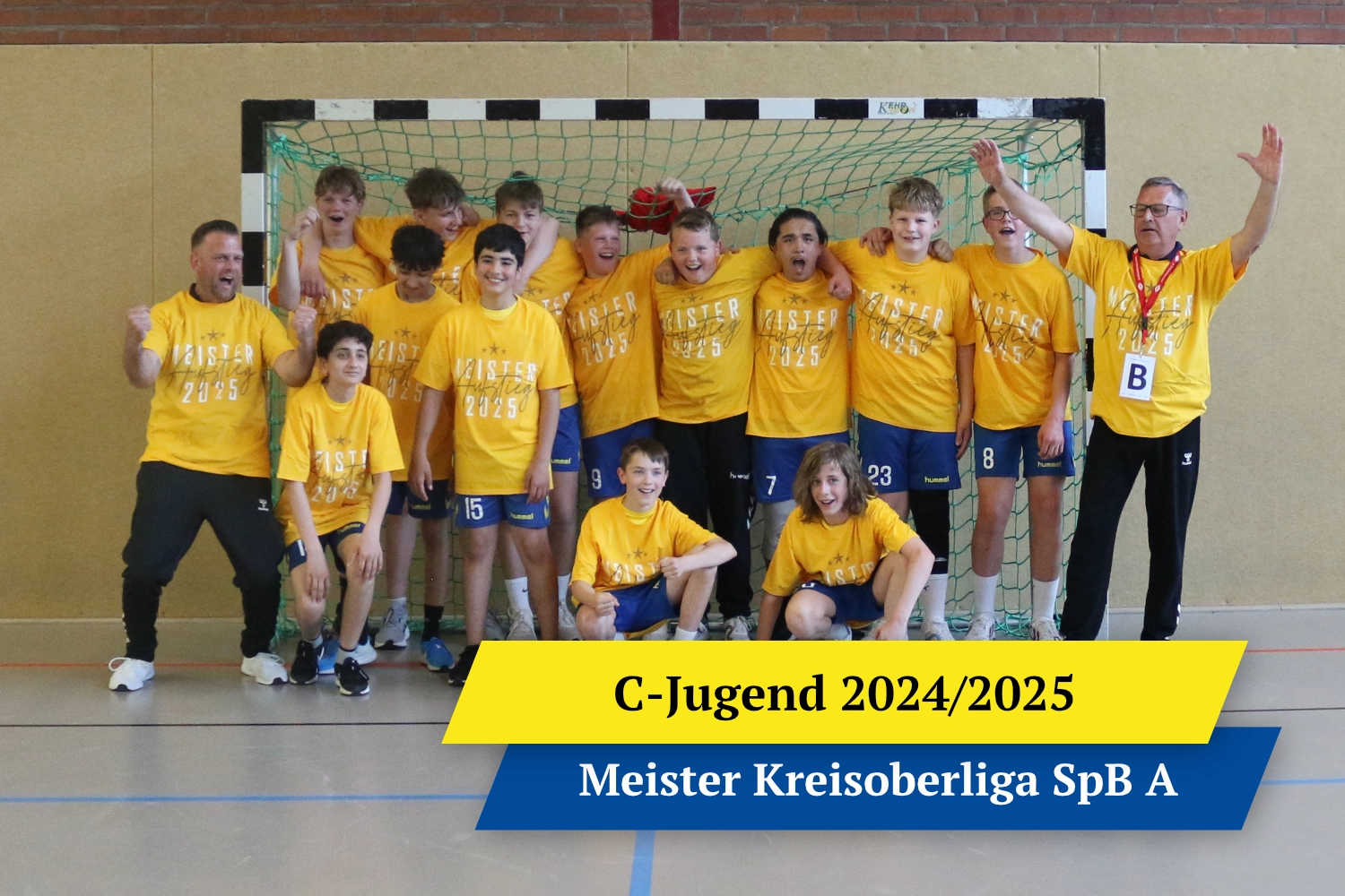 Saisonabschluss 24/25: Perfekte Saison für die C-Jugend