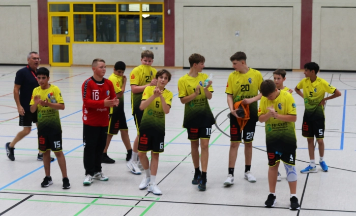 20.09.2025 C-Jugend vs. 1. VfL Potsdam: Nach Abpfiff