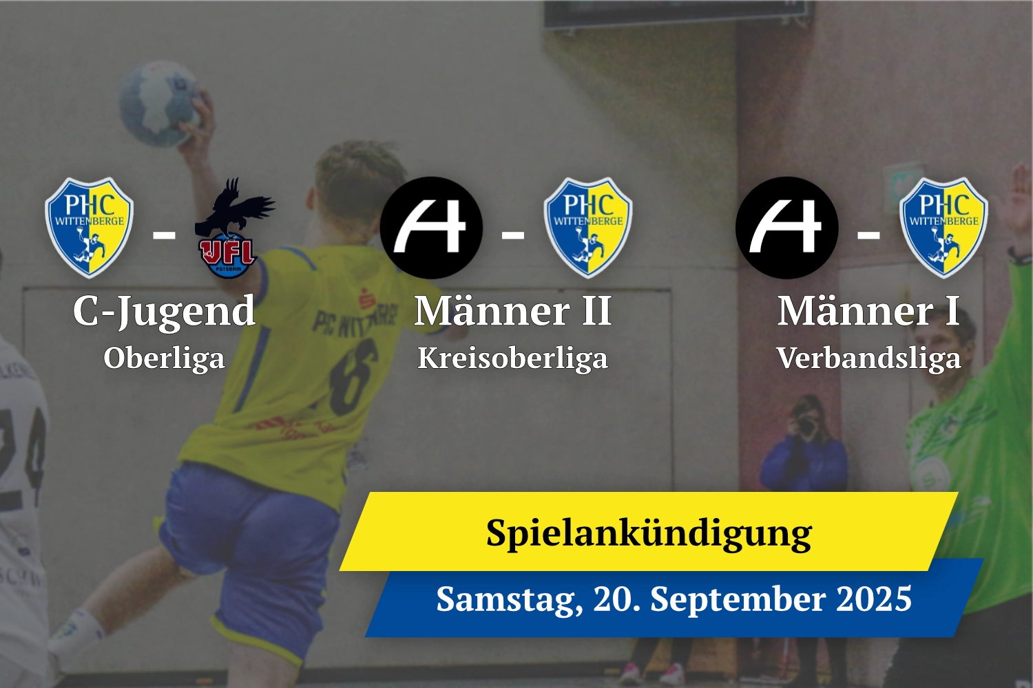 Spielankündigung 20-09-2025