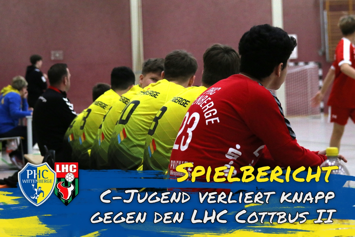 C-Jugend verliert nach dramatischer Schlussphase gegen den Lausitzer HC Cottbus II