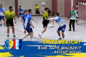 Eine gute Halbzeit reicht nicht