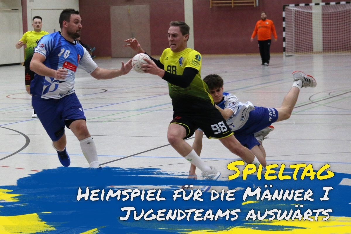 Männer I zuhause, Jugendteams auswärts: Spieltag am 06. und 07. Dezember 2025