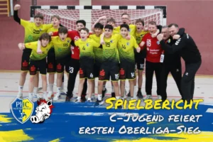 C-Jugend feiert ersten Oberliga-Sieg gegen den HSV Wildau 1950