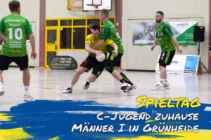 Letztes Heimspiel der C-Jugend, Männer I auswärts gefordert