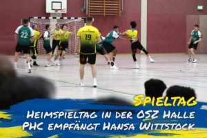 Heimspieltag in der OSZ Halle: PHC empfängt Hansa Wittstock
