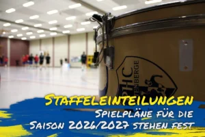 Staffeleinteilung 2026/2027