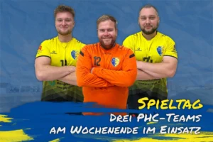 Nächster Spieltag: Drei PHC-Teams im Einsatz