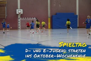 D- und E-Jugend starten ins Oktober-Wochenende