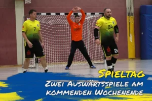 Zwei Auswärtsspiele am kommenden Wochenende